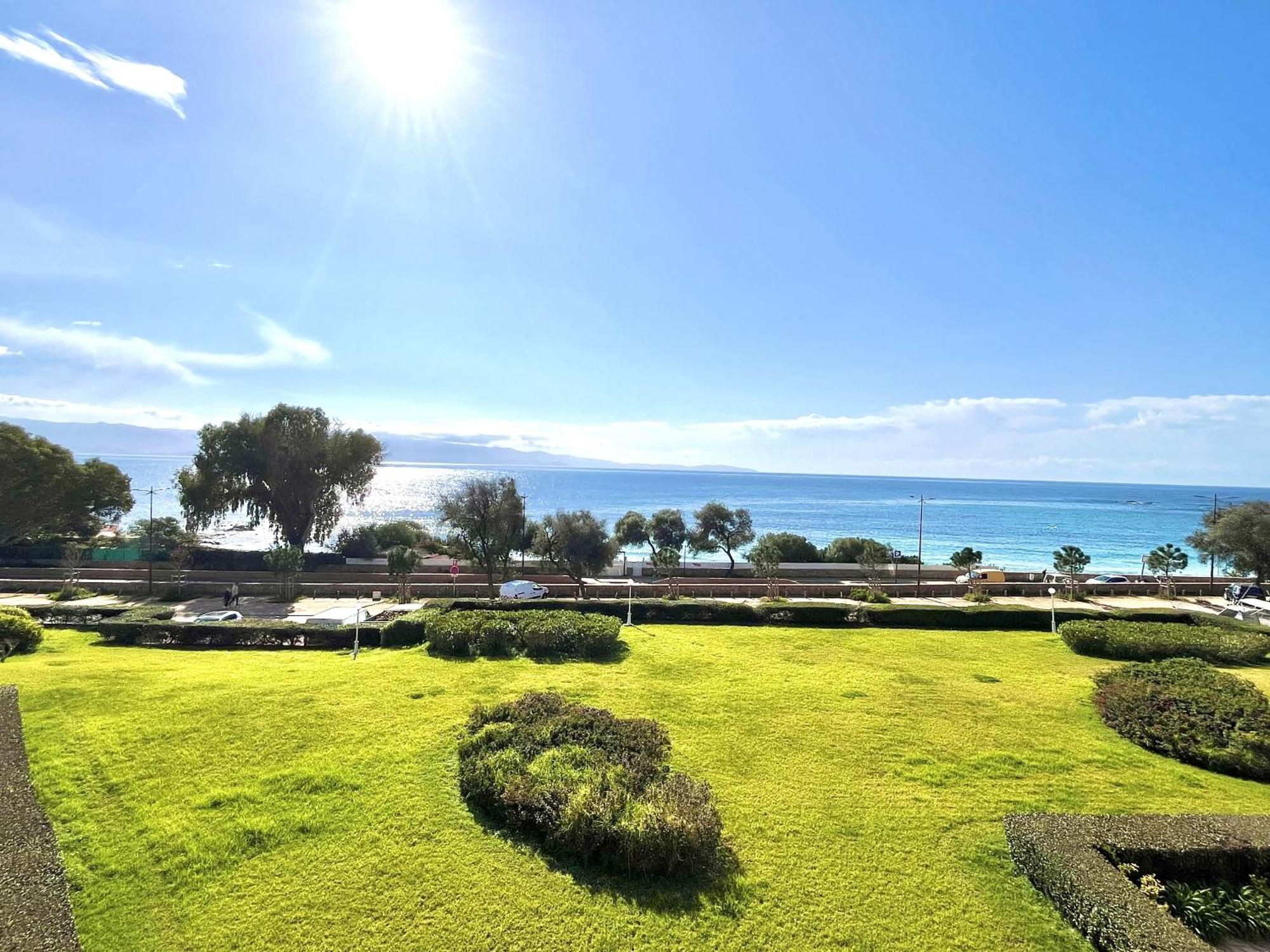 Aria Marina Duplex Vue Mer Route Des Sanguinaires, Plage A 50M, Parking Gratuit, 4 Pers 아작시오 외부 사진