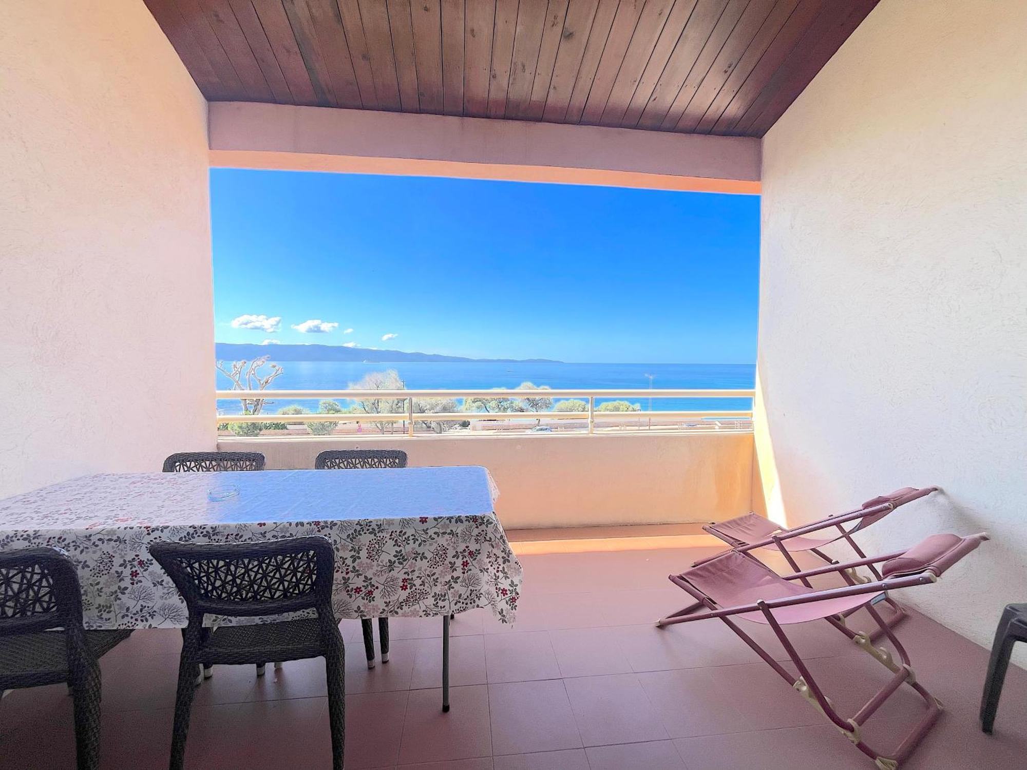 Aria Marina Duplex Vue Mer Route Des Sanguinaires, Plage A 50M, Parking Gratuit, 4 Pers 아작시오 외부 사진